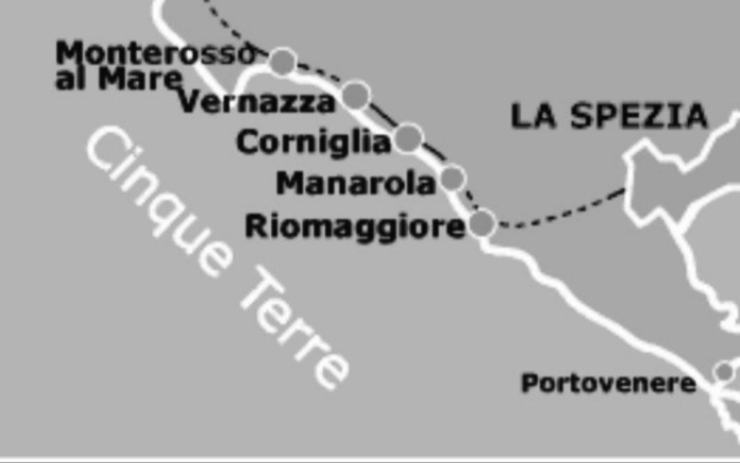 Scalinata Vernazza Little House La Spezia Kültér fotó